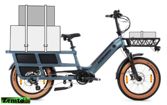 Preview: E-Bike Kemoway P7, 110NM, 720WH, blau